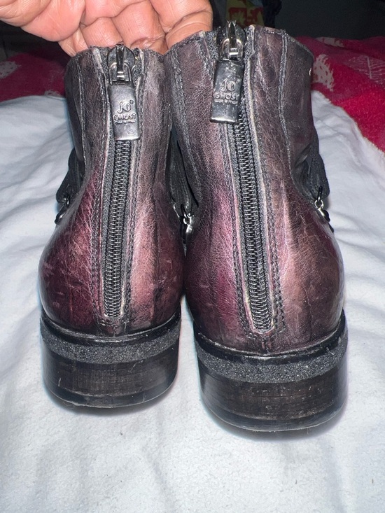 Jo Ghost Italy Men’s Hiking Combat Boots 1356 Testa di Moro Leather Sz 41 (US 8)